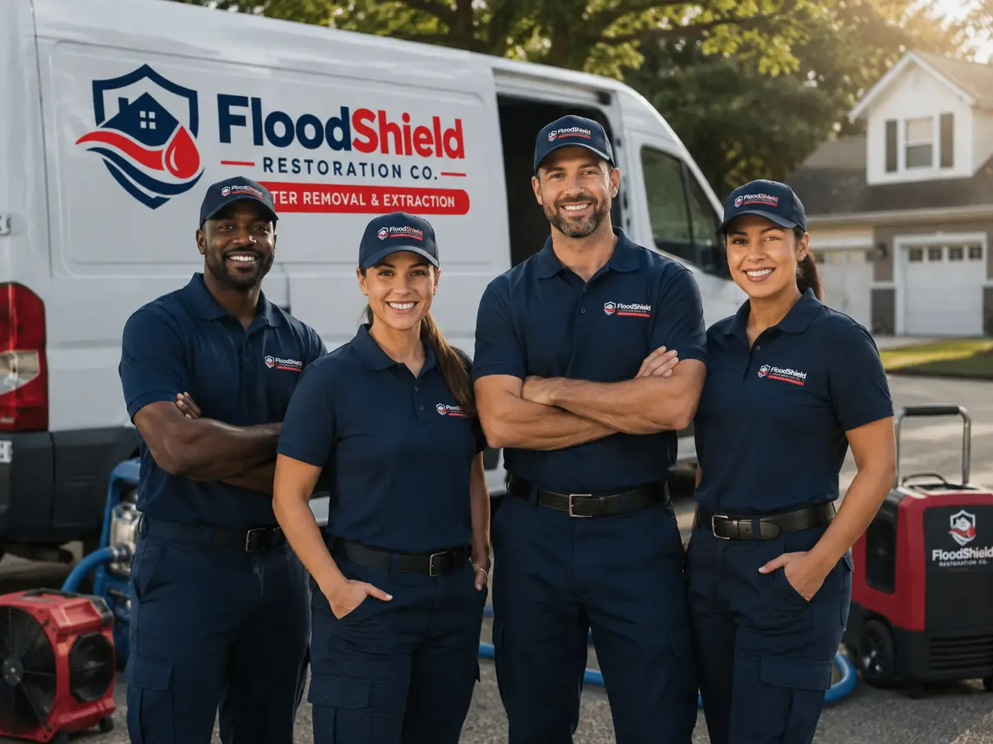 Flood Damage Restoration company in Fort George G Meade, MD